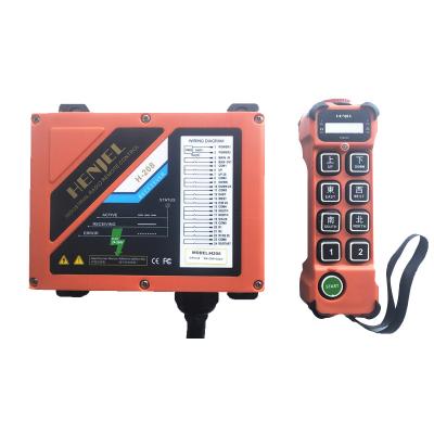 China Taiwan HENJEL H208 Cranes Truck Winch Drilling Rig Waterproof Wireless Industrial Remote Control, with 8 Button for sale