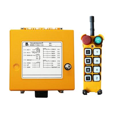 China Taiwan TELECRANE F23-A++ waterproof industrial wireless remote control with 8 button, for cranes truck winch drilling rig for sale