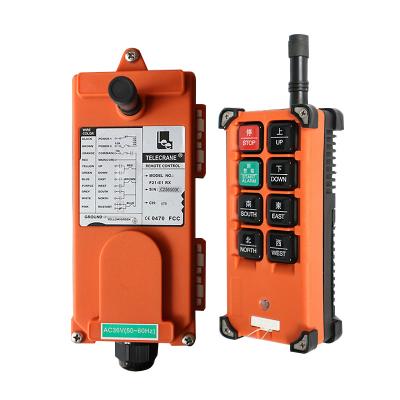 China Taiwan TELECRANE F21-E1B Waterproof Wireless Industrial Remote Control with 6 Button, for Cranes Truck Winch Drilling Rig for sale