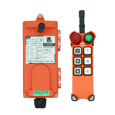 China Taiwan TELECRANE F21-E1 Waterproof Wireless Industrial Remote Control with 6 Button, for Cranes Truck Winch Drilling Rig for sale