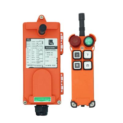 China Taiwan TELECRANE F21-4D Waterproof Wireless Industrial Remote Control with 4 Button, for Cranes Truck Winch Drilling Rig for sale