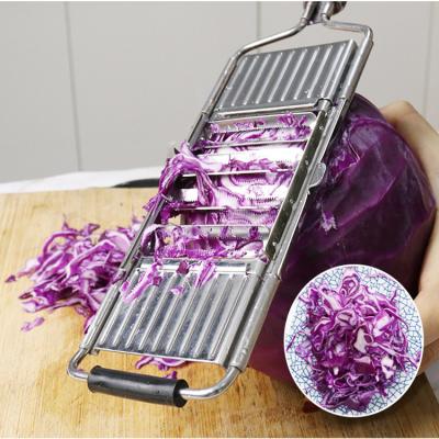 China Sustainable Multifunctional Stainless Steel Vegetable Grater for sale