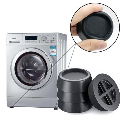 China Eco-friendly Shakeproof Rubber Anti Vibration Washing Machine Feet Dampener Pads Plastic Washing Machine Anti Vibration Feet Pads for sale