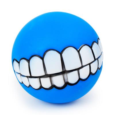 China Long Life Dog Ball Teeth Toy Chew Sound Dogs Play Play Fetching Squeak Toys Pet Supplies for sale