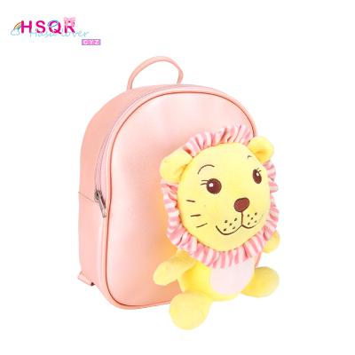 China Wholesale Cheap Cute Cartoon Dolls 2021 Boys Student School Bags Kids Girl Stuffed Animals Kids Backpack School Bag For Gift for sale