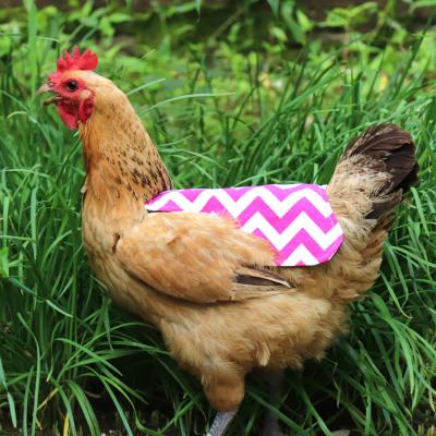 China Double Layer Stocked Cotton Quilted Chicken Saddles Hens Saddles For Hen Apron For Poultry Protector Feather Fixer Supplies for sale