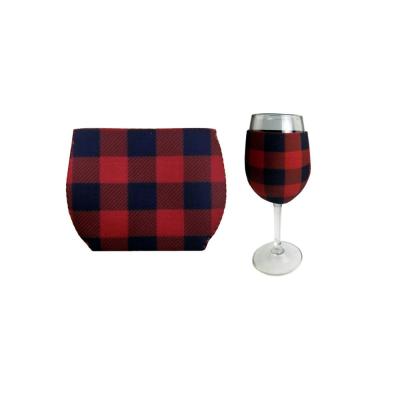 China Waterproof Promotional Wine Cooler Neoprene Wine Cooler Neoprene Wine Goblet Sleeve Holders for sale