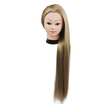 China Hot Selling Body Wave Premium Extended 30 Inch Synthetic Hair Training Hair Training Head Hairdressers Practice Styling Training Hair for sale