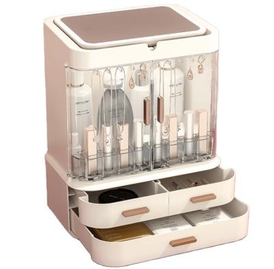 China Fashion Fine Quality Portable Multi Layer Makeup Organizer Case With Drawers for sale