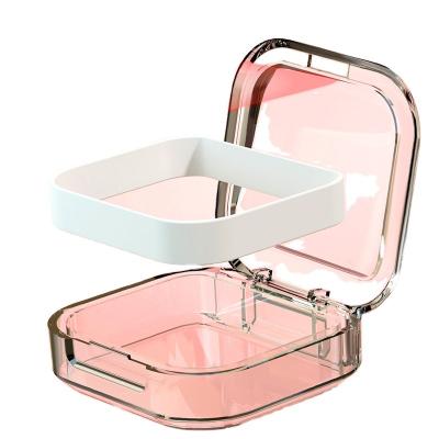 China Modern Braces Box Small Portable Waterproof Small Size Jewelry Box Accessories Medicine Box for sale