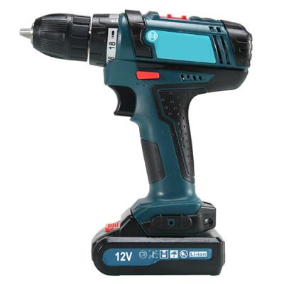 China High Torque 12V Cordless Drill Garden Tools 2 Speed 19cm Height Compact Design for sale