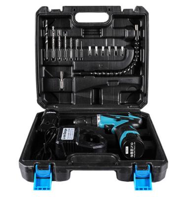 China Variable Speed Electric Drill Set , Quick Stop Power Tool Kits Custom Color for sale