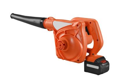 China 6000mAh Cordless Electric Leaf Blower , 21V Battery Powered Leaf Blower for sale