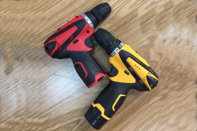 China 2 Speed Red / Yellow Mini Power Drill , Powerful Rechargeable Drill Machine for sale