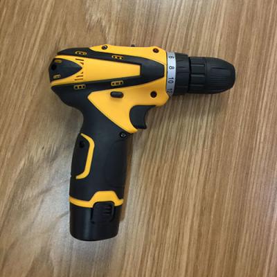 China Self Locking Cordless Hand Drill , Two Speed Electric Battery Operated Drill Machine for sale