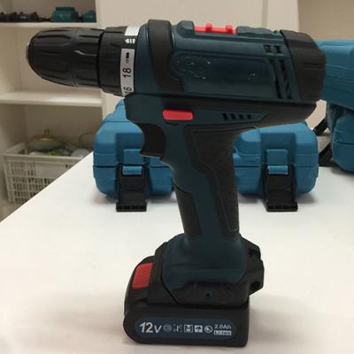 China Rechargeable Lithium Cordless Drill , 12V / 16.8V / 21V Battery Powered Hand Tools for sale