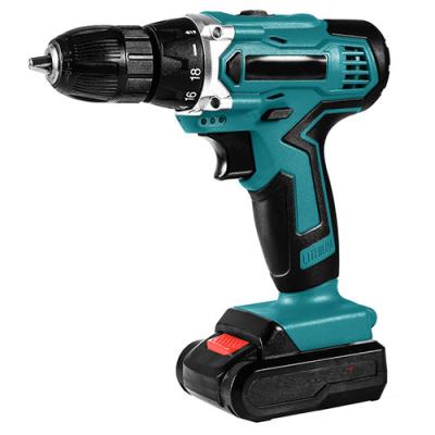 China Powerful 18V Lithium Ion Cordless Drill , Keyless Chuck Cordless Impact Drill for sale