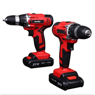 China 1500Ah 18V Cordless Drill With 2 Batteries Variable Speed Torque Adjustment for sale