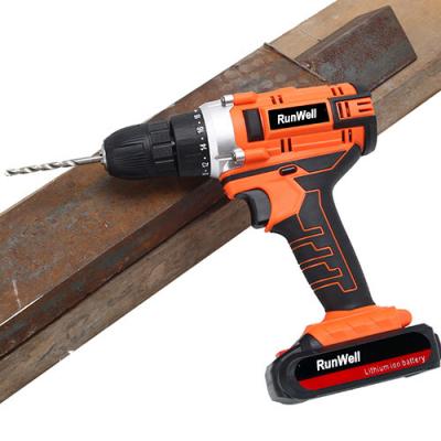 China 2000mAh 18V Cordless Drill Driver For Concrete / Wood / Steel 32Nm Rated Torque for sale