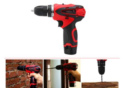 China Red Easy Carry 16V Cordless Drill For Concrete High Torque CE / ROHS Listed for sale