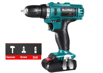 China 12V / 16.8V / 21V Cordless Drill Impact Driver 2pcs With 1500mAh Batteries for sale