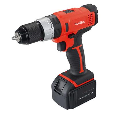 China 13mm Metal Chuck 20 Voltage Cordless Electric Drill 1.5mAh Lithium Ion Battery Power Tools for sale