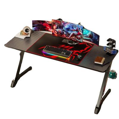 China Gamer Computer Desk Ergonomic Metal Leg (Height) Adjustable High Quality Gaming Desktop PC To 260 Pounds Apply Desk for sale