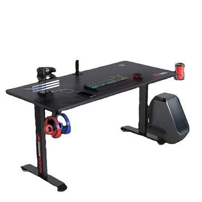 China Customer Satisfaction Electric Lift Table Adjustable (Height) Comes With Headphone Hanger The Game Table Metal PU (Height) Adjustable Aorui for sale