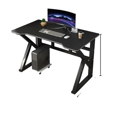 China Popular Adjustable Gaming Desk (Height) Metal Frame PC Gaming Desk Modern Luxury Adjustable Gaming Desk for sale