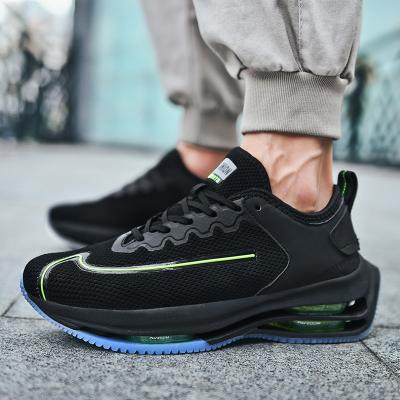 China Fashion Trend New Arrival Air Cushion Jogging Shoes Summer Leisure Sports Double Running Sneakers Running Shoes For Men for sale