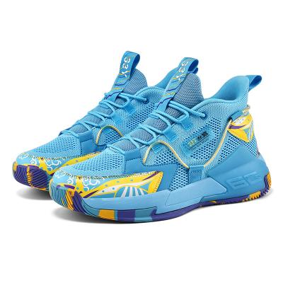 China New Basketball Shoes Winter Fashion High Quality Sports Sneakers Cushioning For Men Breathable Indoor Training Shoes for sale