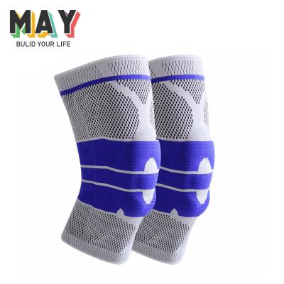 China Adult May Pressure Patella Protector Support Ventilation Elbow Basketball Knee Pads for sale