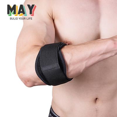 China Adjustable Adult May Support Elbow Protector Badminton Basketball Tennis Elbow Braces for sale