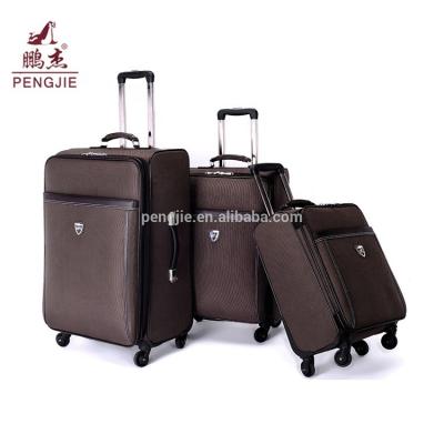 China Aluminum Nylon Travel Fabric Travel Bag / Business Trolley 1680D Luggage for sale