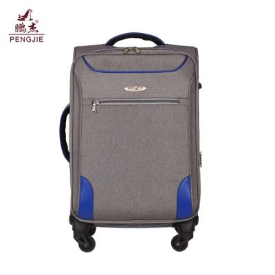 China Trolley 4 Wheel Fabric Travel Luggage Set To Trolley Luggage Bag 3pcs for sale