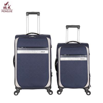 China High Quality Cotton Fabric Low Price Fabric Luggage Bag Trolley Case Luggage for sale