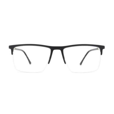 China Good Price New Design Square Eyewear Glasses Eyewear Frames Mens Half Optical Frames Eyewear Frames for sale