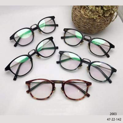 China PROTECT OBSERVES Italy design ultralight acetate and stainless optical frames for sale