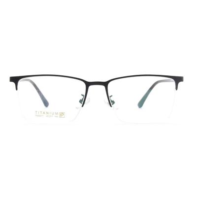 China PROTECT EYES English Hot Titanium Frames B Eyeglasses Optical Frame Stock China Best Quality Metal Design for sale