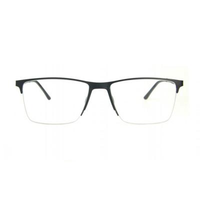 China Eyewear Frames Hot Selling Men Adjust 2021 New Design Metal Half Frames Eyewear Glasses Optical Frames for sale