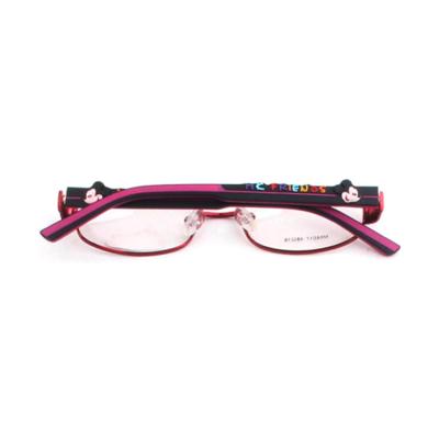 China Classic / Safty Fashion Optical Frames Wholesale Top Quality Handmade Metal Glass Cute Children Optical Eyewear for sale