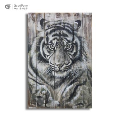 China Modern The Tiger Modern Art Painting Paintings Customize And Wholesale Animal Body Art Diamond Painting Of The Tiger for sale