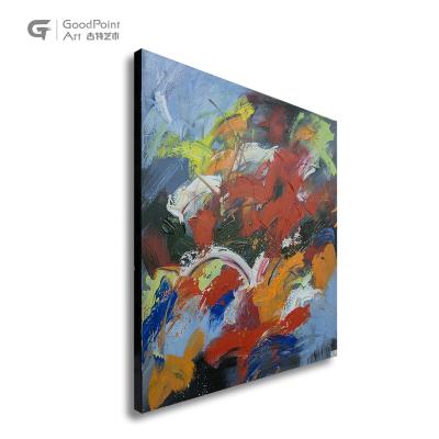 China Colorful Canvas Canvas Painting Abstract Textured Art On Canvas Abstract Art Pieces Wall Decor for sale