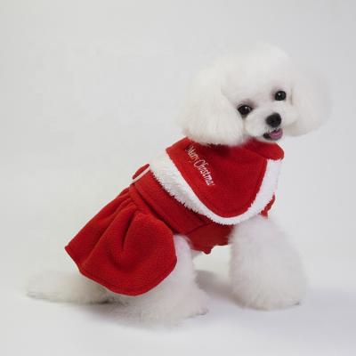 China Sustainable Pet Christmas Cotton Clothes for sale