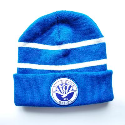 China Festival Decoration FC DINAMO BATUMI Football Team Beanie Football Hat for sale