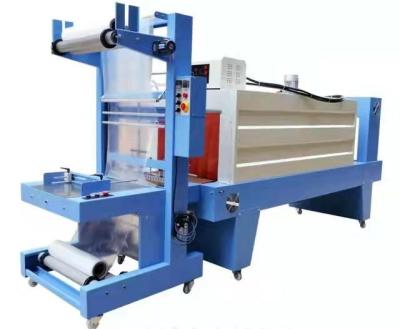 China Semi-automatic Plastic PE Film Cutting Sealing Machines for Beer Beverage Mineral Water for sale