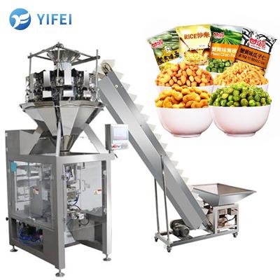 China Speed Multi Head Weigher Pack Machine for 20-100pcs/min Automatic Pet Food Packaging for sale