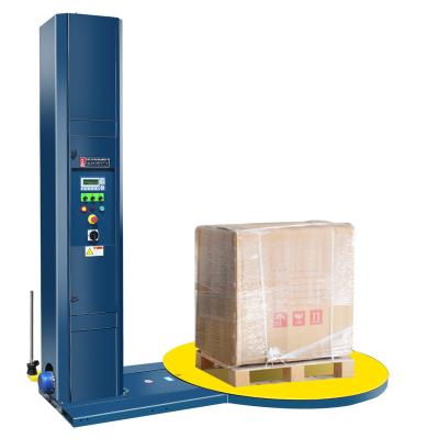 China Energy Mining Industry Fully Automatic Pallet Wrapping Machine with Scale and Film for sale