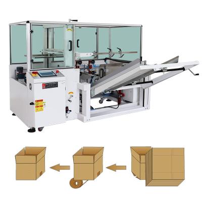 China Customizable Carton Erector with Bottom Tape Sealing and Functionality for sale