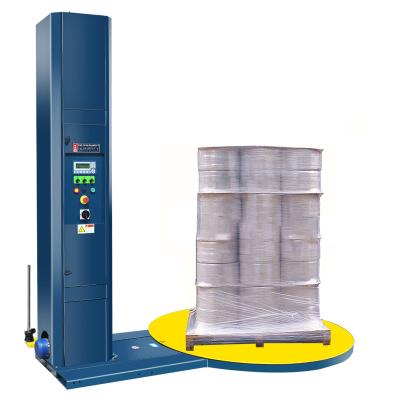 China Stretch Film Pallet Stretching Wrapping Wrapper Machine with 100%-250% Stretching Ratio for sale